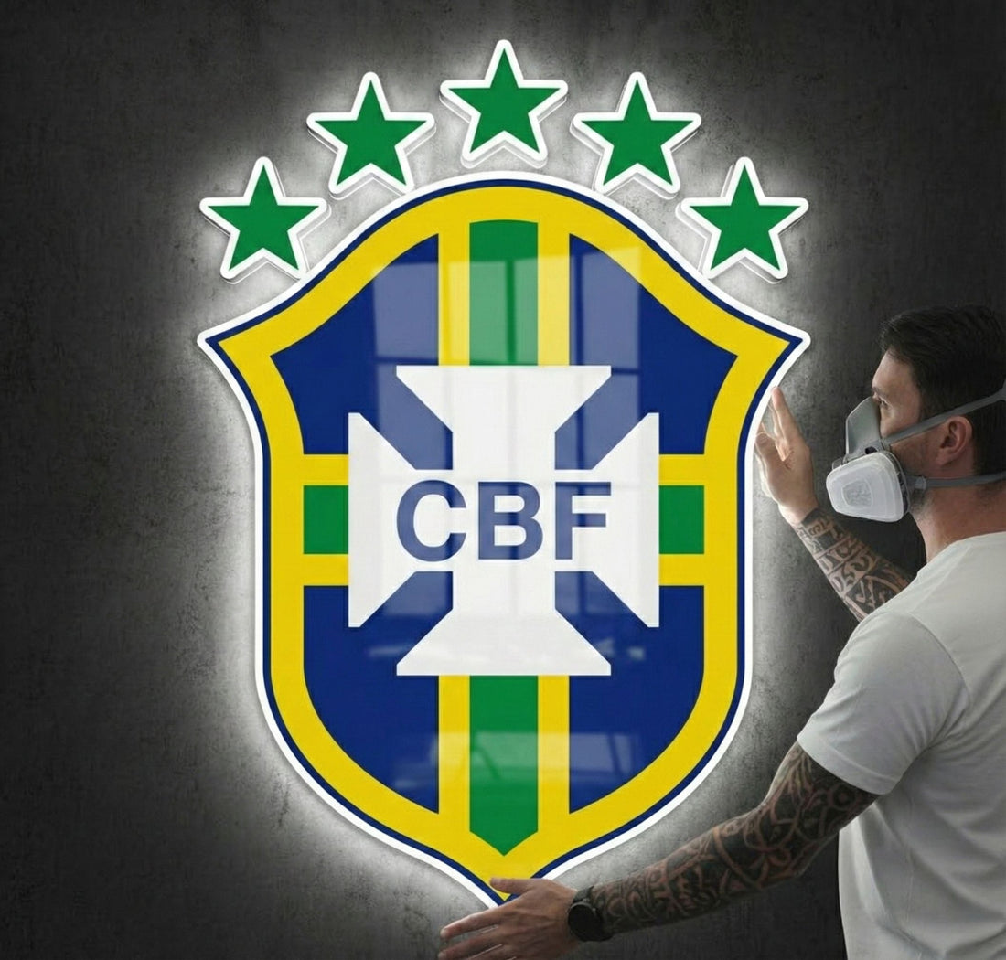 Os melhores emblemas de futebol em 3D para decorar o seu espaço